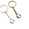 Zinc Alloy Star Moon Keychain For Bag Charm Gift view 5