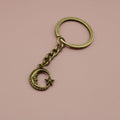 Zinc Alloy Star Moon Keychain For Bag Charm Gift view 6
