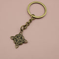 Zinc Alloy Celtic Knot Keychain For Key Ring Gift view 6