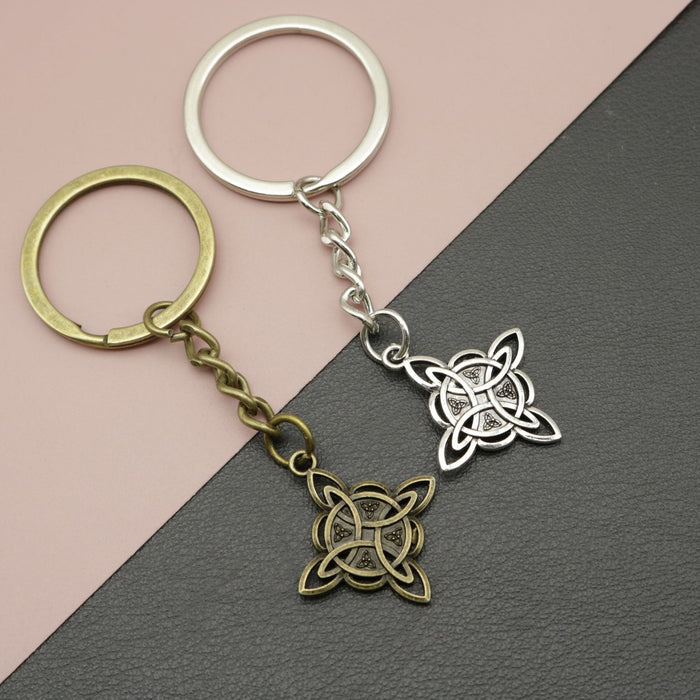 Zinc Alloy Celtic Knot Keychain For Key Ring Gift