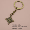 Zinc Alloy Celtic Knot Keychain For Key Ring Gift view 2