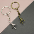 Zinc Alloy Simple Eagle Claw Keychain Bag Charm Gift view 1