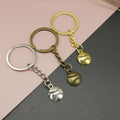 Zinc Alloy Minimalist Baseball Keychain Sports Gift view 1