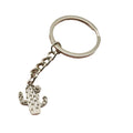 Zinc Alloy Minimalist Cactus Keychain Bag Charm Gift view 5