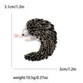 Alloy Enamel Long Tail Hedgehog Brooch Pin For Womens Clothing view 6
