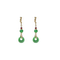 New Chinese Style Beaded Long Tassel Pearl Clip On Earrings Waterdrop Hanfu Accessories view 5