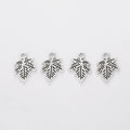 Zinc Alloy Maple Leaf Charm Pendant No.384704 for DIY Necklace Bracelet Jewelry Making view 4