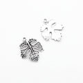 Zinc Alloy Maple Leaf Charm Pendant No.276481 for DIY Necklace Bracelet Jewelry Making view 3