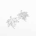 Zinc Alloy Maple Leaf Charm Pendant for DIY Necklace Bracelet Jewelry Making view 3