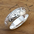 Classic European American Floral Ring For Men And Women, Simple Daily Jewelry view 5