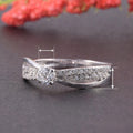 Women's Cross Swing Arm Ring, Versatile Light Luxury Couple Finger Ring For Fashion Jewelry view 5
