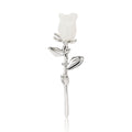Alloy Enamel Magnolia Flower Brooch For Women's Clothing Decoration view 5