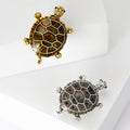 Alloy Enamel Turtle Brooch Pin For Women's Clothing Decoration view 1