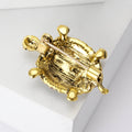 Alloy Enamel Turtle Brooch Pin For Women's Clothing Decoration view 3
