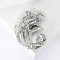 Alloy Enamel Wave Brooch Pin With Pearl For Womens Clothing view 3