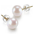 Classic Faux Pearl Stud Earrings For Women, Daily Commuter Versatile Gift Jewelry view 4