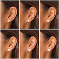 Classic Faux Pearl Stud Earrings For Women, Daily Commuter Versatile Gift Jewelry view 1