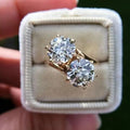 Sparkling Zircon Women's Ring European American Fashion Proposal Engagement Jewelry Gift view 1