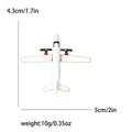 Alloy Enamel Airplane Brooch Pin For Women's Clothing Accessories view 4