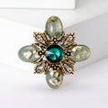 Eco Friendly Alloy Alice Style Brooch Pin For Dress Decoration view 2