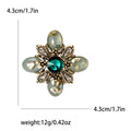 Eco Friendly Alloy Alice Style Brooch Pin For Dress Decoration view 4