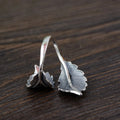 Vintage Leaf Ring For Women Adjustable Open Wide Band Distressed Metal Statement Finger Ring view 4