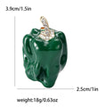 Alloy Enamel Chili Pepper Brooch Pin For Women's Clothing Decoration view 4