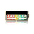 Alloy Cartoon Mood Battery Brooch Pin For Casual Apparel view 5