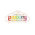 Alloy Enamel Cloud Brooch Pin For Creative Cartoon Clothing Decoration view 5