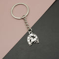 Zinc Alloy Horseshoe Horse Keychain For Bag Charm Gift view 1