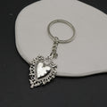 Metal Gothic Skull Heart Keychain Bag Charm Gift view 4