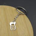 Zinc Alloy Tooth Shape Keychain Key Ring Gift view 4