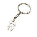 Zinc Alloy Tooth Shape Keychain Key Ring Gift view 5