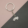 Zinc Alloy Minimalist Ambulance Keychain Car Key Ring view 1