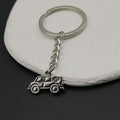 Zinc Alloy Minimalist Ambulance Keychain Car Key Ring view 4