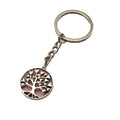 Metal Heart Tree Keychain Bag Charm Gift view 5