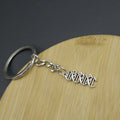 Zinc Alloy DNA Helix Keychain Science Gift Key Ring view 4