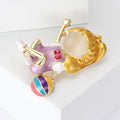 Alloy Basketball Girl Brooch Pin For Dresses And Blazers view 2