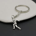 Zinc Alloy Rugby Player Keychain For Sports Gift view 3