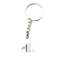 Metal Chemistry Beaker Keychain Science Gift Key Ring view 5