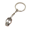 Zinc Alloy Simple Skull Keychain Bag Charm Gift Key Ring view 5