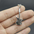 Metal Guitar Keychain Bag Charm for Keys and Gifts view 4