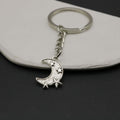 Metal Star Moon Keychain Bag Charm view 3