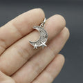 Metal Star Moon Keychain Bag Charm view 4