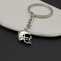 Zinc Alloy Football Helmet Keychain Sports Team Gift Key Ring view 3