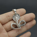 Metal Simple Cobra Snake Keychain Car Key Ring view 4