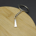 Metal Simple Toothpaste Keychain Bag Charm Gift view 3