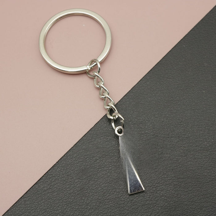 Metal Simple Toothpaste Keychain Bag Charm Gift