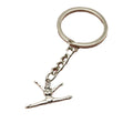Zinc Alloy Gymnast Athlete Keychain For Sports Gift Bag Charm view 5