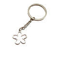 Zinc Alloy Hollow Flower Keychain For Bag Charm Gift view 5